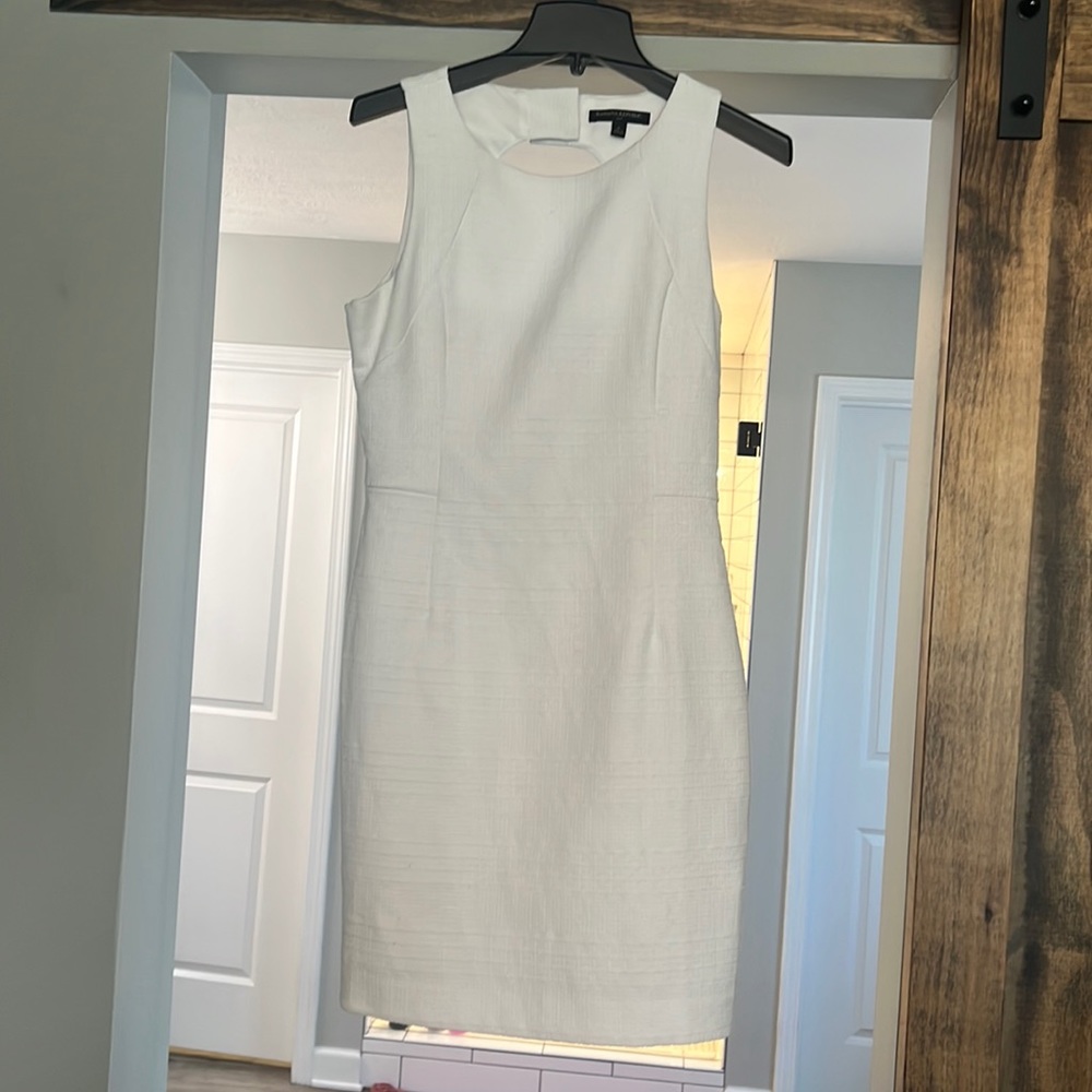 White Banana Dress